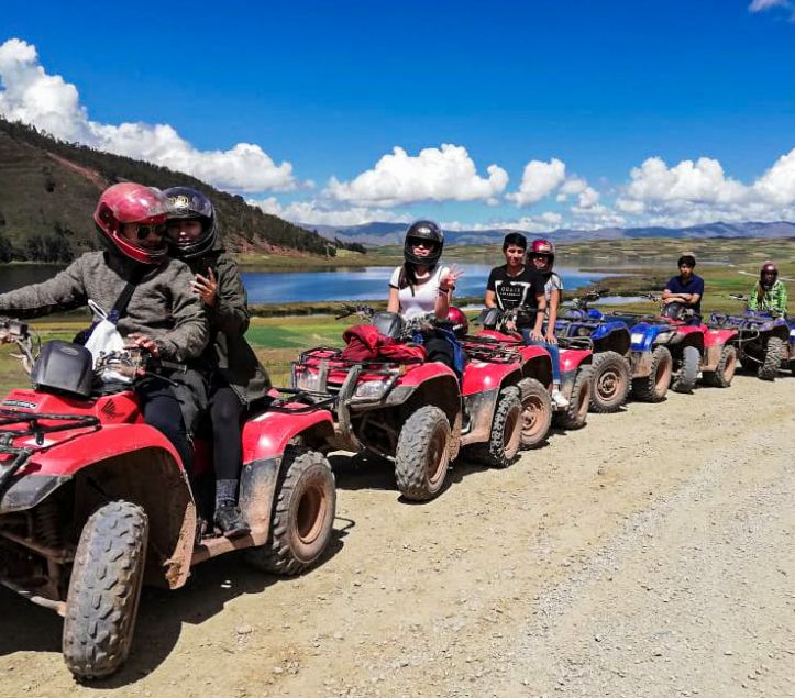 Laguna de Huaypo y Salineras en Cuatrimoto – tour en Cusco, Peru Sun Moon Tours